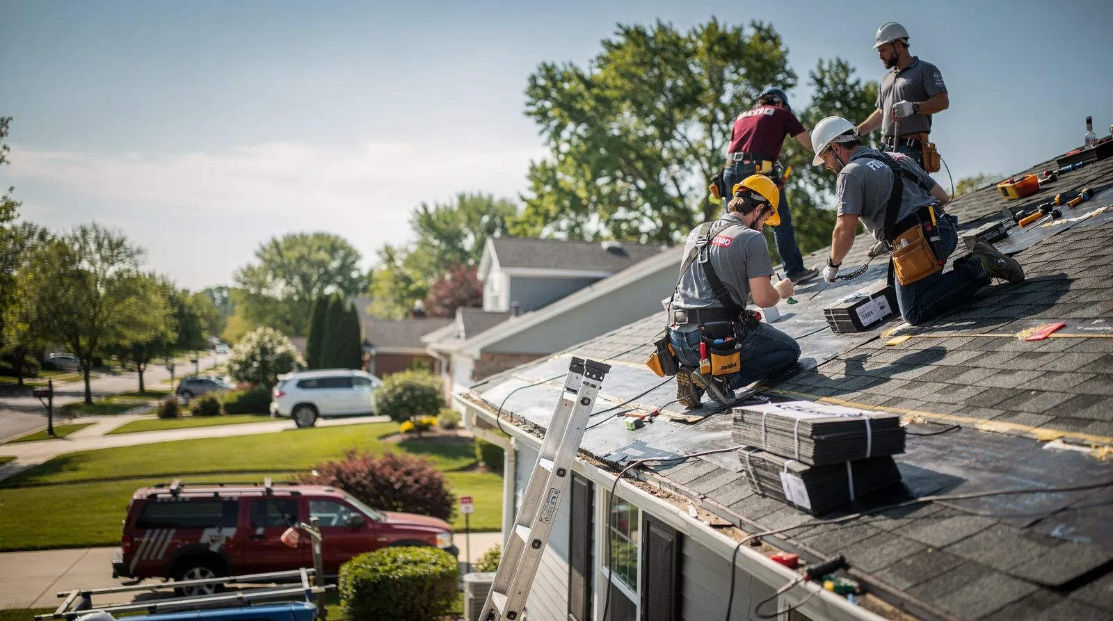 Roof Repair in Dundas, IL around you
